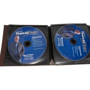 Dave Ramsey Financial Peace University Complete Set 12 CDs with Binder - BQ
